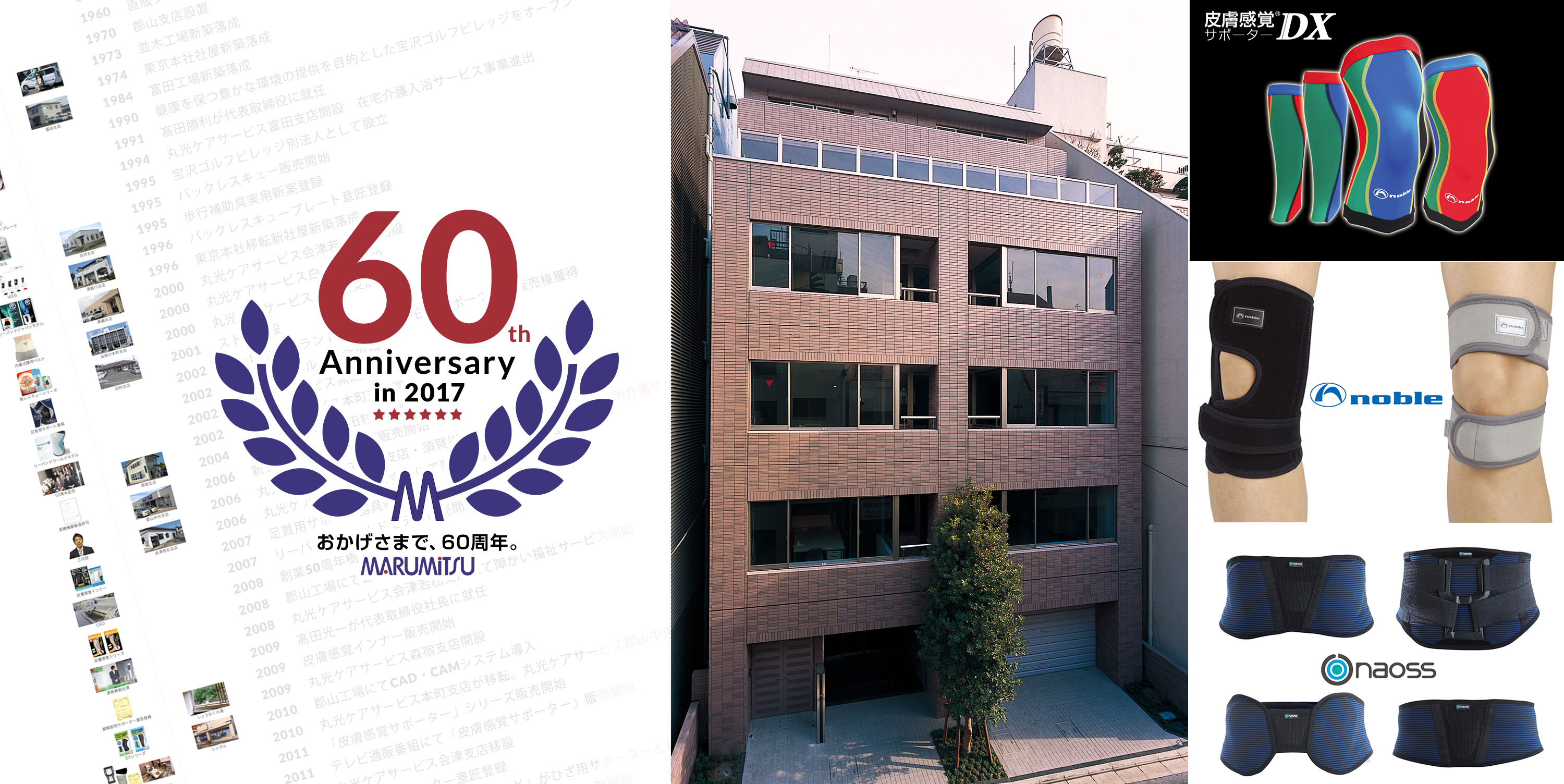 おかげさまで、60周年!丸光産業株式会社